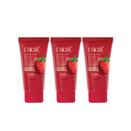 Lakme Set Of 3 Blush & Glow Hydrating Strawberry Facewash - 100g Each-picture-27