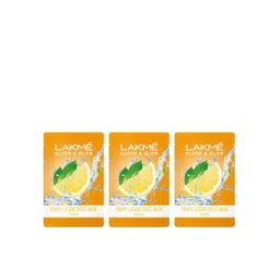 Lakme Set of 3 Blush & Glow Lemon Sheet Mask 25 ml each-picture-14