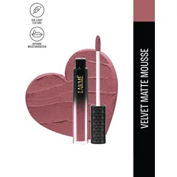 Lakme Xtraordin-airy Velvet Matte Lip Mousse with Cocoa Butter 4.6 g - Date Night Pink-picture-39
