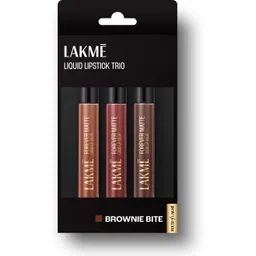 Liquid Lipstick Trio- Brownie Bite, Forever Matte, Light-weight, Pack of 3-image-41