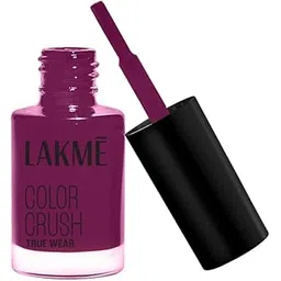 Lakme True Wear Color Crush Glossy Finish Nail Polish, Long Lasting & Vibrant Nail Paint, 403, 6Ml-picture-19