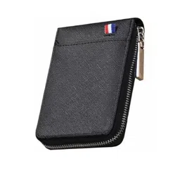 LAKSH Adult Zip Closure Detail Leather Card Holder-picture-40