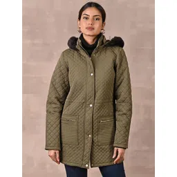 Lakshita Women Fleece Lightweight Quilted Jacket-picture-20