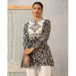 lakshita Women Floral A-line Tunic-picture-42