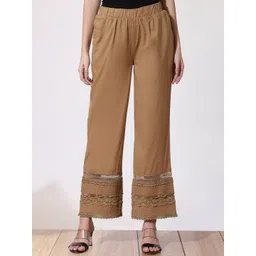 Lakshita Women Mid-Rise Palazzos-picture-11