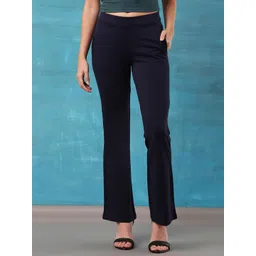 Lakshita Women Smart Skinny Fit Mid-Rise Easy Wash Trousers-picture-21