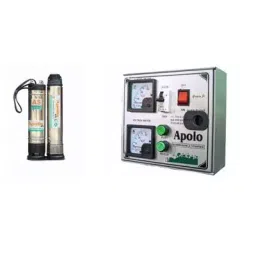 Lal Apollo Plus 1Hp 5 Inch 10 Stage Single Phase Borewell Water Filled Submersible Pump With Control Panel-picture-10