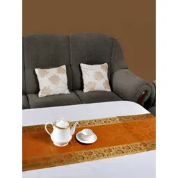 Lal Haveli Red & Yellow Ethnic Motifs Table Runners-picture-25