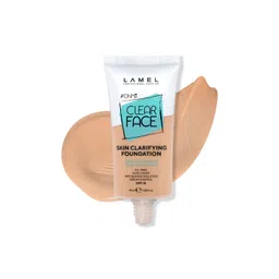 LAMEL Oh My Clear SPF15 Face Foundation with Tea Tree 40 ml - Custard 404-picture-12