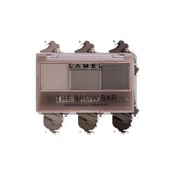 LAMEL The Brow Bar 3 Shades Professional Eyebrow Kit 4.5g - Mid Brown 401-picture-19