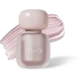 LAMIOR Face Dew Strobe Highlighter – Amethyst | Dewy-Radiant, Buildable Liquid Highlighter | Long-Wearing Mirror Shine & Electric Glow | Skincare-Infused with Ceramides, Hyaluronic Acid, Niacinamide-picture-39