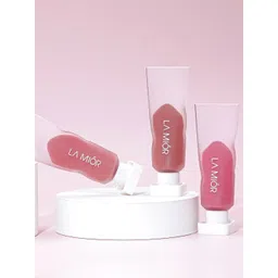 LAMIOR Set Of 3 Velvet Liquid Lipstick - 5 ml Each - Muted Roses-picture-13