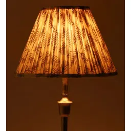 lampenschirm india Pine Craft 30cm Empire Cotton Lampshade (Grey)-picture-26