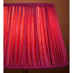 lampenschirm india Premium Softback 30cm Empire Silk Lampshade (Red)-picture-34