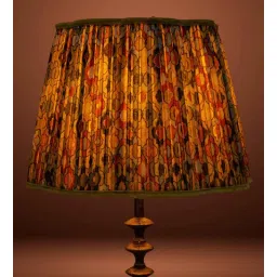 lampenschirm india Premium Softback 40cm Empire Cottan Fabric Lampshade (Multi)-picture-22