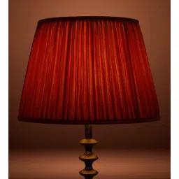 lampenschirm india Premium Softback 40cm Empire Silk Lampshade (Orange)-picture-21