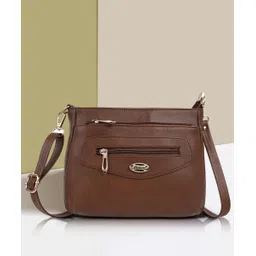 lancer Brown Women Sling Bag BROWN-CASUAL-SLING-BAGS-TREANDY-STYLISH-FASNIBAL-BAGS-picture-12