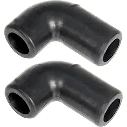 Lanphitus 2Pcs AC Drain Elbow Tube HVAC Crankcase Ventilation Rubber Connecting Hose For Ford F-150 2004-2014 For Lincoln Mark VIII 1993-1998 4M2Z-6A614-AA F3LY-6A614-A-picture-27