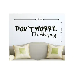 LANSTICK Black Funny Quotes Printed Self-Adhesive WallStickers-picture-32