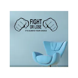 LANSTICK Black Printed Quotes Wall Sticker-picture-34