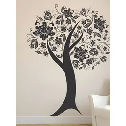 LANSTICK Black Printed Waterproof Wallpaper image 3