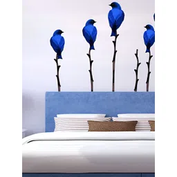 LANSTICK Blue Birds Self-Adhesive Wall Sticker-picture-38