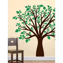 LANSTICK Green & Brown Printed Waterproof Wallpaper-picture-31
