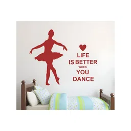 LANSTICK Red Love With Dance Wallsticker image 2