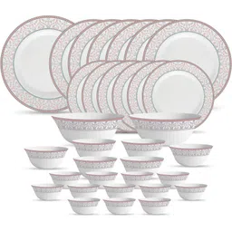 Pack of 33 Glass LaOpala Glass Morocco Dinner Set-picture-19