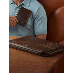 Lapis Bard Men Leather Laptop Sleeve-picture-12