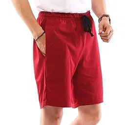 lappen fashion Men's Shorts | with One-Sided Pocket | Pure Cotton | Regular Fit Plain | Night Wear | Soft, Comfortable | for Running Sports Gym | Bottom wear for Boys and Men – Set of 1-picture-25