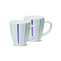 Larah by Borosil Multicolor Ceramic Mugs - Set of 2 390ml-picture-33