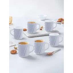 Larah by Borosil Multicolor Ceramic Tea & Coffee Mug - Set fo 6 240ml-picture-42