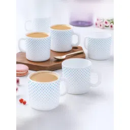 Larah by Borosil Multicolor Ceramic Tea & Coffee Mug - Set of 12 180ml-picture-16