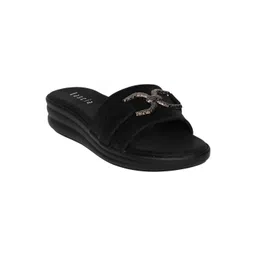 Lascia Women Embellished Party Wedge Sandals-picture-15