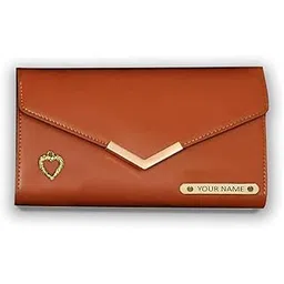 laser guru Customized Faux Leather Ladies Wallet with Name - Stylish & Trendy Accessory for Girls - Personalised 3 fold Women Clutch Wallet- an Ideal Gift Your Sisters on This Rakhi or Birthday-picture-31