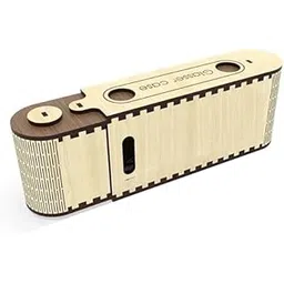 lasermeecraft Owl Design Wooden Sunglass Case, Casual Eyeglass Storage Box, Spectacles Cover. 19x7x4, Beige & Brown-picture-22