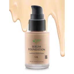 Lass Naturals Luminous Matte Finish Aqua Base 1.2 Light Serum Foundation - 30ml-picture-19