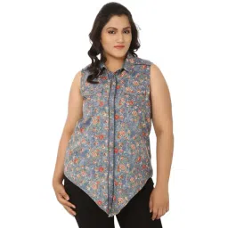 LASTINCH Blue Printed Shirt-picture-16