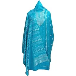 Latest Womens designer woolen kashmiri suit with salwar and shawl, winter kani suits for women,kurta pant set dress material(unstitched fabric) by pure pashmina wooltex-picture-49