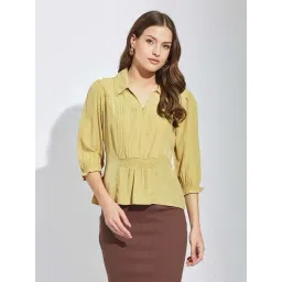Latin Quarters Beige Regular Fit Top-picture-30