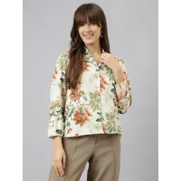 Latin Quarters Brown Polyester Regular Fit Top-image-23