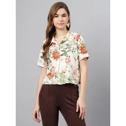 Latin Quarters Brown Polyester Regular Fit Top-picture-26