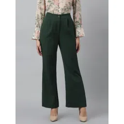 Latin Quarters Green Polyester Regular fit Trouser-picture-26