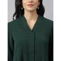 Latin Quarters Green Polyester Regular fitDress image 5