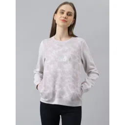 Latin Quarters Light Lilac Printed Pullover-picture-30