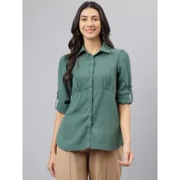 Latin Quarters Pine Green Shirt-picture-19