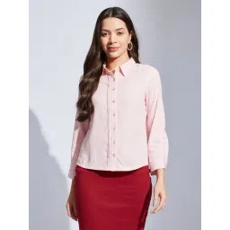 Latin Quarters Pink Regular Fit Shirt-picture-22
