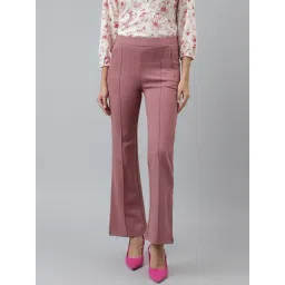 Latin Quarters Pink Solid Trousers-picture-16