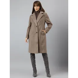 latin quarters Polyester Solid Coat For Women-picture-14